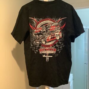 Racing cars Americana tee T-shirt Bakersfield speedway Bakersfield California Gi